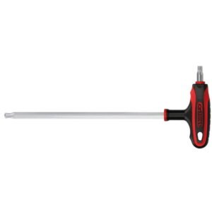 Raktas T-rankena Torx TX 25, su rutuline galvute kuulpeaT25, KS Tools