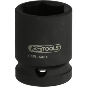 Šešiakampė smūginė galvutė, trumpa 1" 33mm, KS Tools