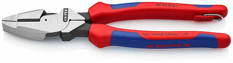 Didelės kirpimo jėgos kombinuotos replės 240mm, Knipex
