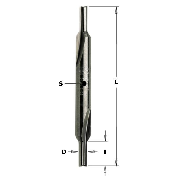 Freza HM S=6 D=3x8 LT=65, CMT
