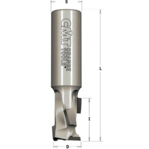 Freza Z1+1 (3DP + 1 HW) D=10X25X72 S=12 RH, CMT