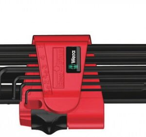 L-raktų šešiakampių komplektas 950PKL/9BM, Wera