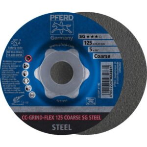 Diskas 125mm COARSE CC-GRIND-FLEX 125mm Coarse, Pferd