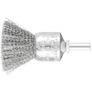 Šepetys vielinis su koteliu Steel 20x20/6mm 0,2mm, Pferd
