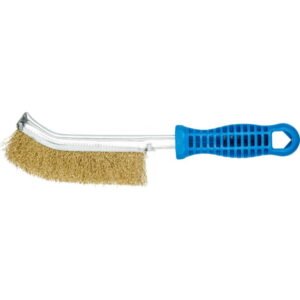 Rankinis vielinis šepetys HBG MES, 1 eilė, 10 su plastikine 265 mm 0,3mm, Pferd