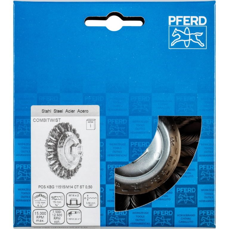 Nuožulnus šepetys KBG CT Steel , Pferd