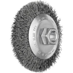 Nuožulnus šepetys KBU Steel, 5vnt pakuotėje 100x10/M14x2 0, 100x10/M14x2 0,35mm, Pferd