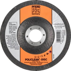Diskas valymo Policlean PCLD 125x13x22mm, Pferd