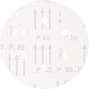 Diskas velcro 150mm P60 6 skylės 150mm P60, Pferd