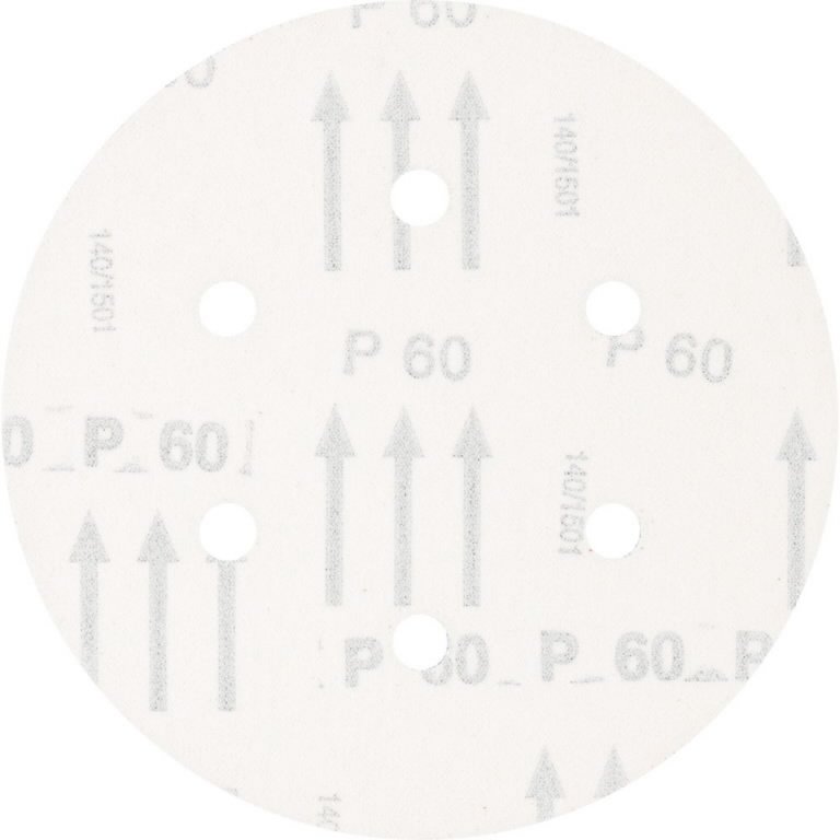 Diskas velcro 150mm P60 6 skylės 150mm P60, Pferd