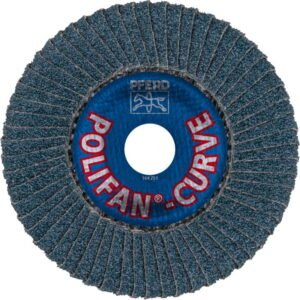 Lapelinis šlifavimo diskas SGP CURVE STEELOX PFR 125mm Z40 M 125mm Z40 M PFR, Pferd