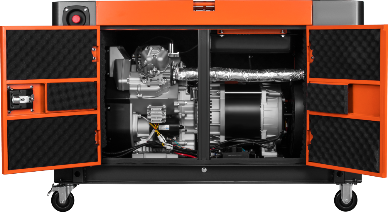 Elektros generatorius 18 kW 230/400V KD3247 - Image 5