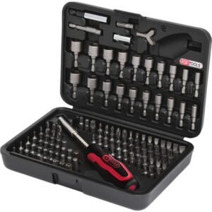 Atsuktuvo antgalių komplektas CLASSIC 1/4´´ 122 vnt 122 osa, KS Tools
