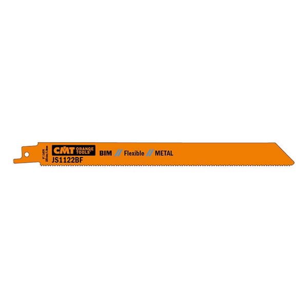 Pjūkleliai tiesiniam pjūklui 225x0,9mm BIM Co8 Z14TPI 5 vnt. 225x0,9mm Z14TPI, CMT