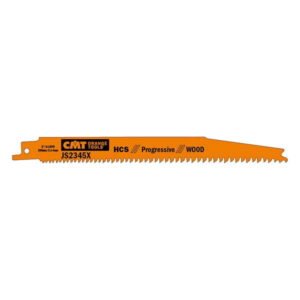 Pjūkleliai tiesiniam pjūklui 180x1,25mm HCS Z6-10TPI 5 vnt. 180x1,25mm Z6-10TPI, CMT