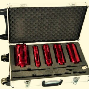 Gręžimo karūnų rinkinys lagamine BKB Pro Koffer 57/72/82/112 57/72/82/112/132mm, Cedima