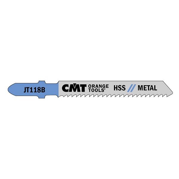 Pjūkleliai siaurapjūkliams 50x2,0mm Z12TPI HSS 5 vnt.metalas, CMT