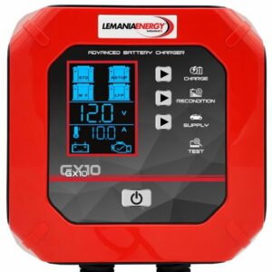 Išmanusis akumuliatoriaus įkroviklis GX10 12V/10A, Lemania