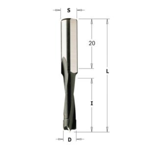 HW-Grąžtas kaiščiams S=8X20 D=8X58 RH, CMT