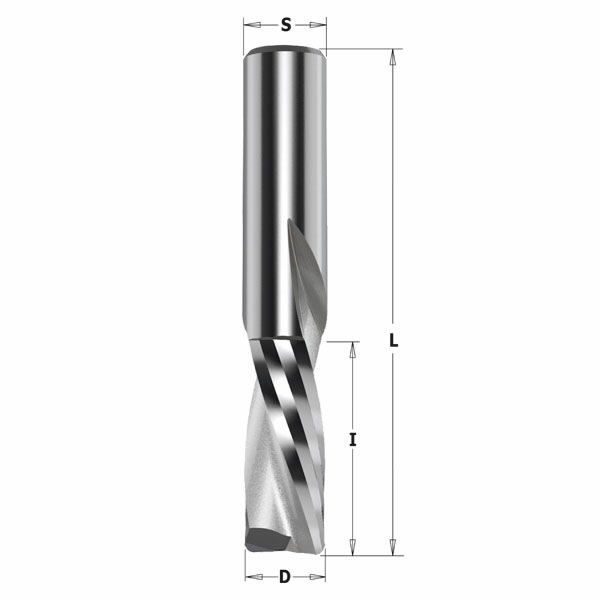 Freza Z2 S.T.C.D=4X15X60 S=8 RH, CMT