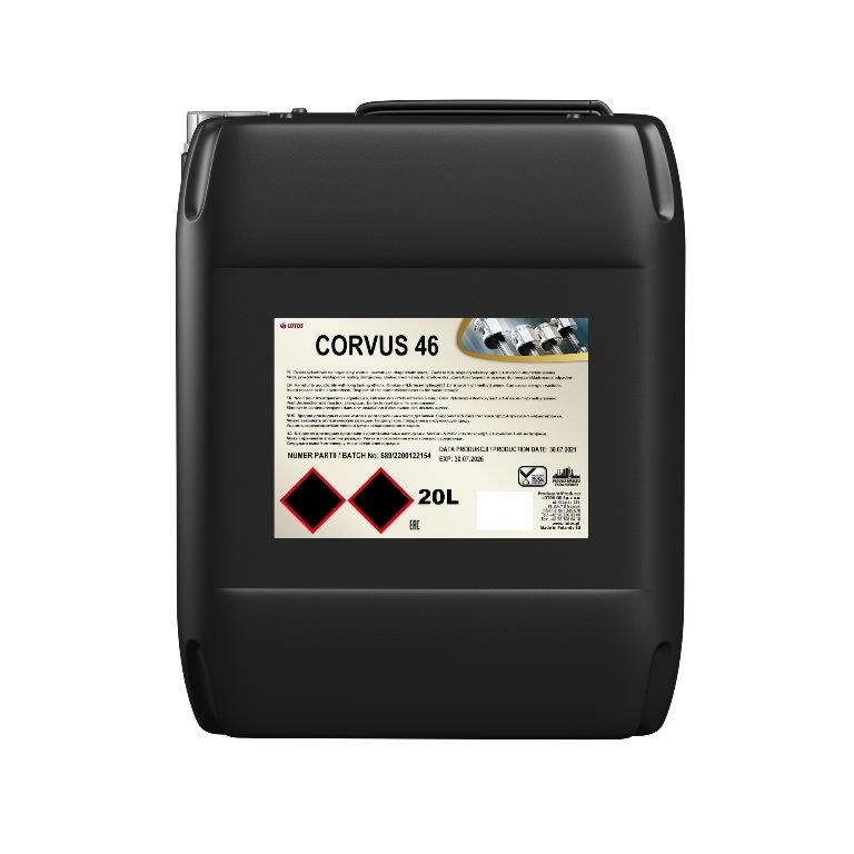 Kompresorių alyva CORVUS 46 20L, Lotos Oil
