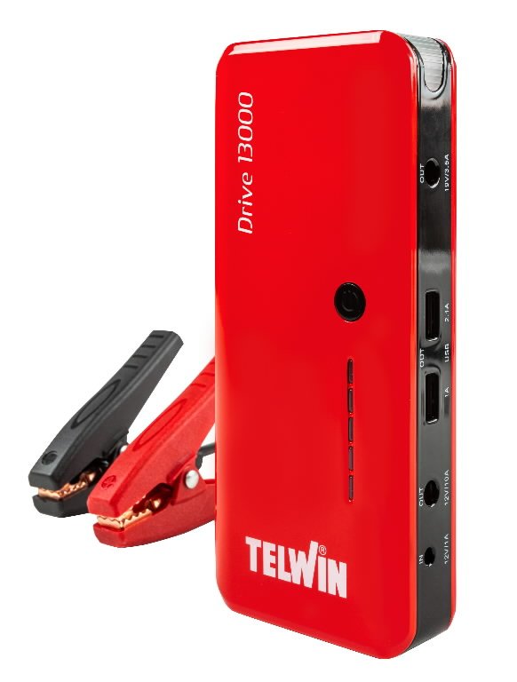 LiPo multifunkcinis akumuliatorius/starteris Drive 13000 12V, Telwin