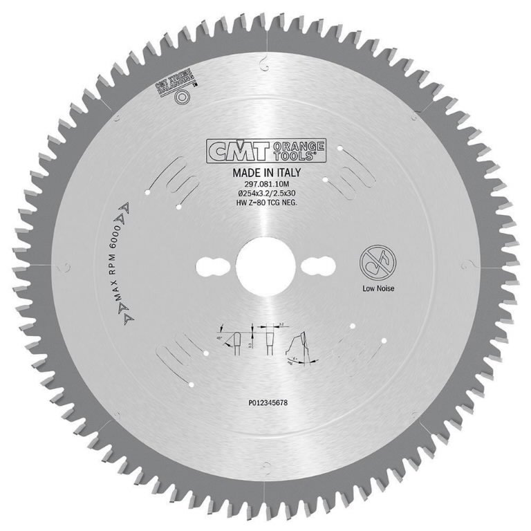 Diskas pjovimo aliuminiui Xtreme HW 260x3,2/2,5x30mm Z80 a=- 260x3,2/2,5x30mm Z80 a=-6° b=TCG, CMT