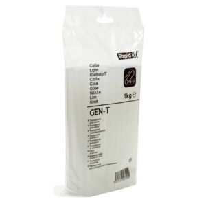 Glue sticks PRO 12x190mm, universal, GEN-T, transparent, 1kg, Rapid