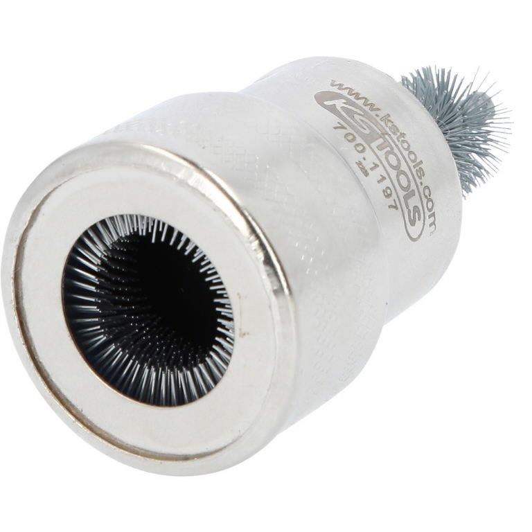 Akumuliatoriu elektrodų valymo šepetys 120mm, KS Tools
