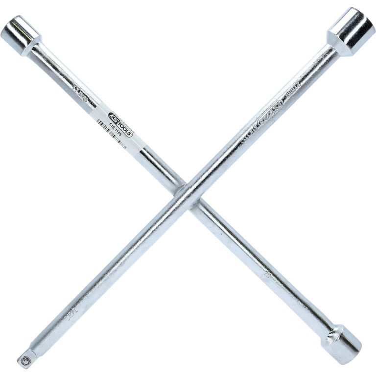 Kryžminis ratų veržliaraktis 1/2´´x17x19x21mm, KS Tools
