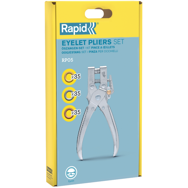 Replės RP05 skirtos 4mm kilpoms + 100 kilpų, Rapid