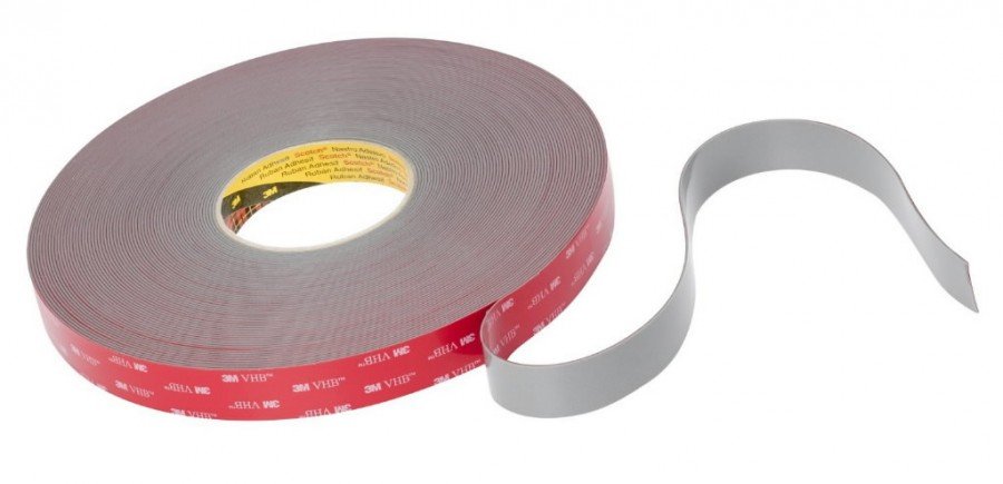 VHB GPH-110GF akrilinė dvipusė juosta 12mm x4,5m, 3M