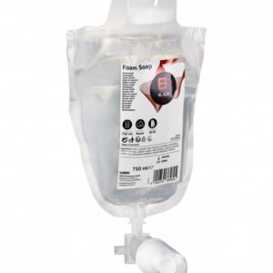 Skystos putos Satino Black Qlash 6 x 750 ml, Satino by WEPA