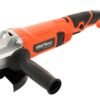 Elektrinis kampinis šlifuoklis – bulgarkė su reguliuojamomis apsukomis Ø125mm. 1300W KD1723