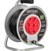 PRZEDŁUŻACZ OGRODOWY BĘBNOWY 3x2.5mm 30M KD4021