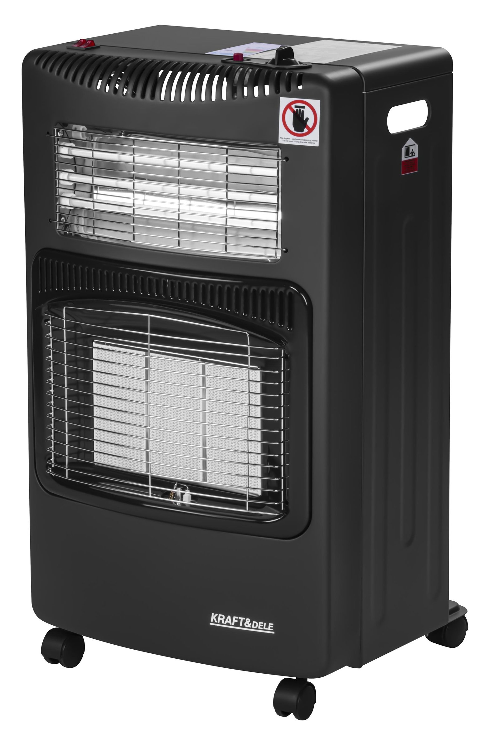 Dujinis ir elektrinis šildytuvas 2-in-1, 4200/1200 W KD6531