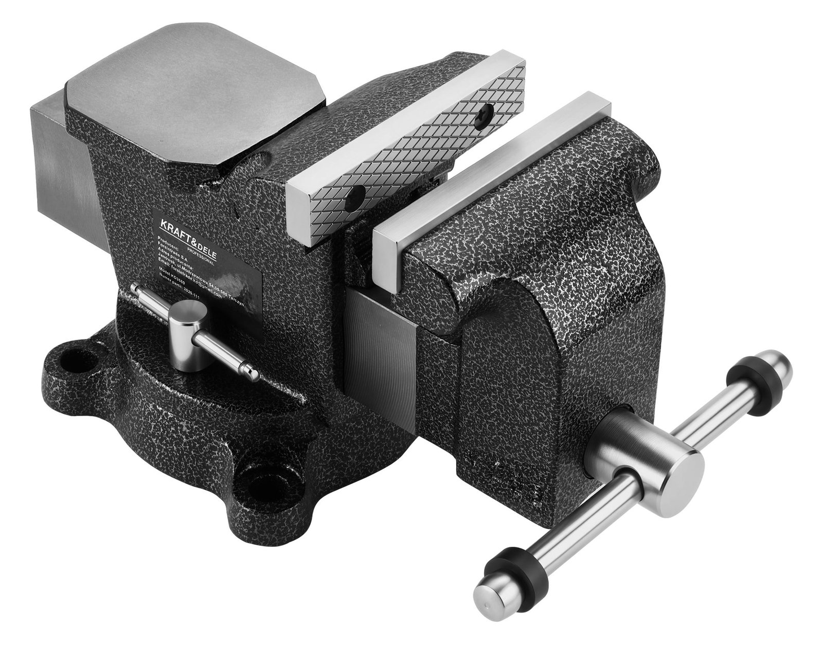 Pasukami spaustuvai su priekalu 100 mm KD3680 - Image 3