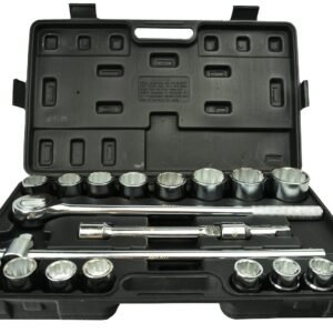 Dvylikakampių galvučių rinkinys 3/4", 19–50 mm, 21 dalis GEKO G10111