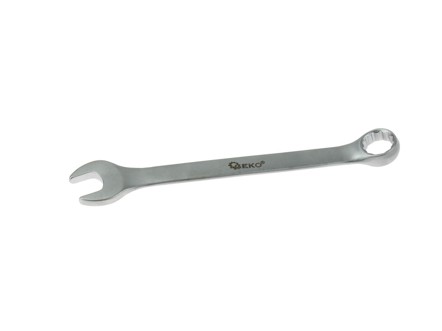 Kombinuotas raktas CrV, satininis, 15 mm GEKO G11215