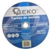 Metalo pjovimo diskas, 230 × 2,5 × 22,23 mm GEKO G00018