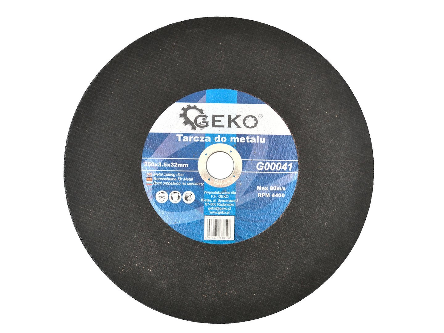 Metalo pjovimo diskas, 350 × 3,5 × 32 mm GEKO G00041