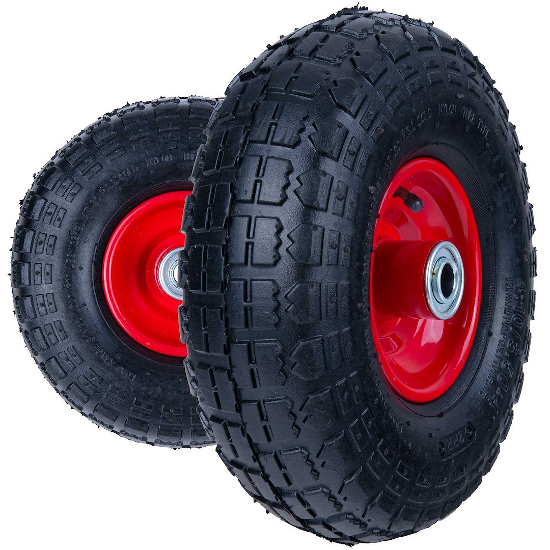 Pneumatinis vežimėlio ratas 3.50-4 / 2PR, 80 kg GEKO G71002