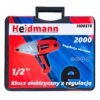 Elektrinis smūginis veržliasukis 1/2″ su LCD matuokliu H00516 - Image 2
