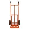 Rankinis krovinių vežimėlis 250 kg, 400 × 300 mm, oranžinis GEKO G71102 - Image 3