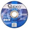 Metalo šlifavimo diskas, 125 × 6,0 × 22,23 mm GEKO G00009 - Image 2