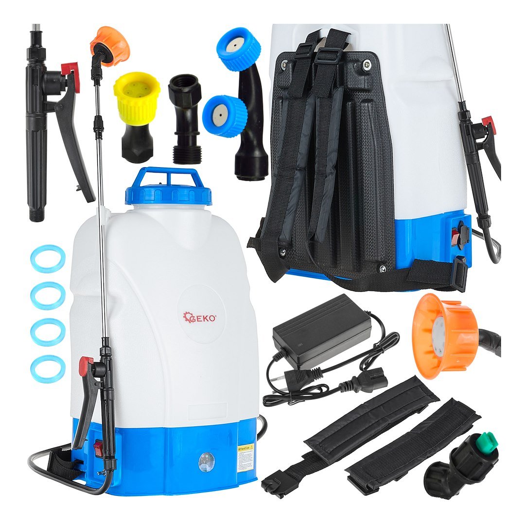 Akumuliatorinis purkštuvas, 20 l, 12 V / 8 Ah GEKO G73216