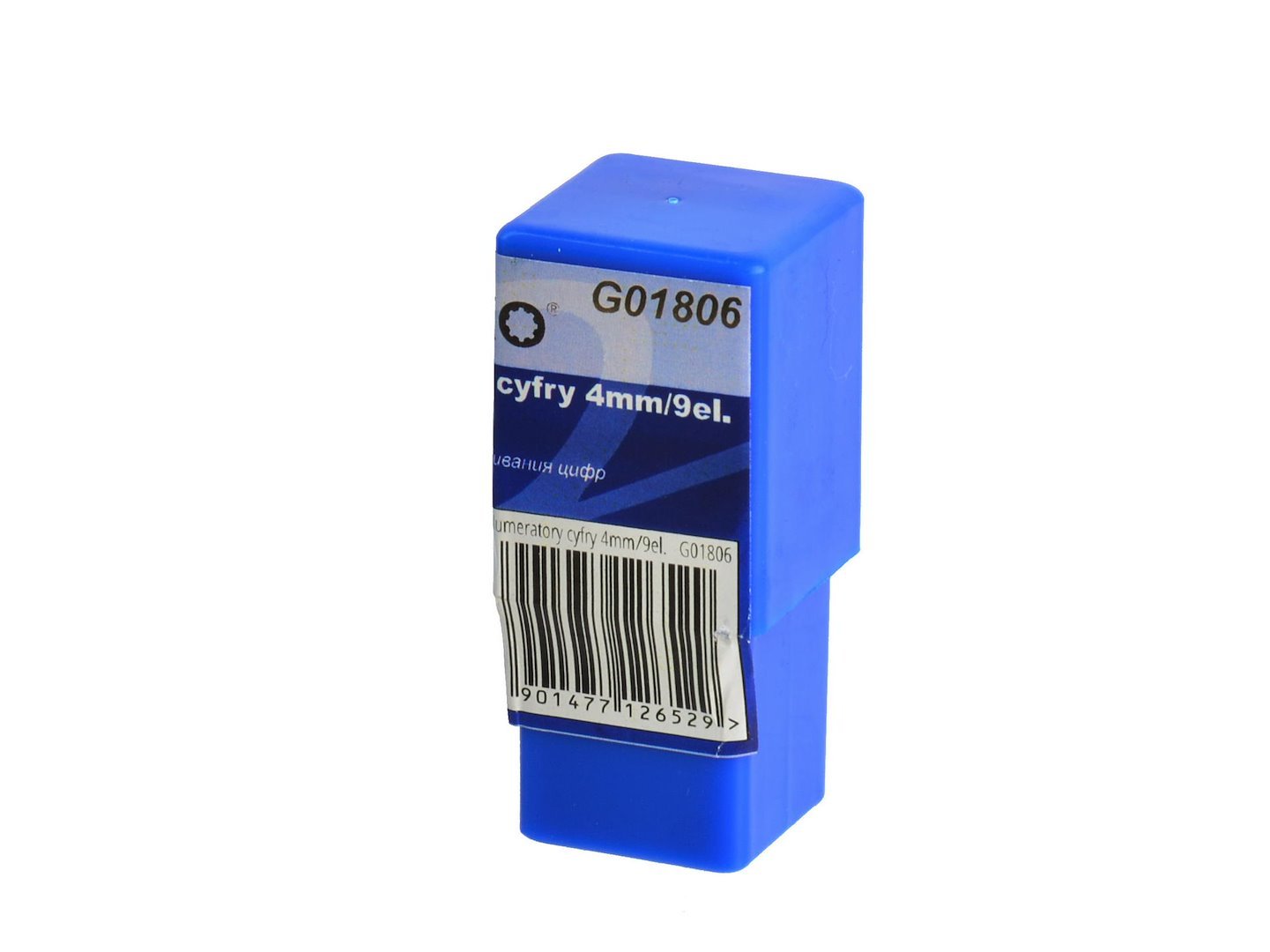 Skaičių žymeklių rinkinys, 4 mm, 9 vnt. GEKO G01806 - Image 3