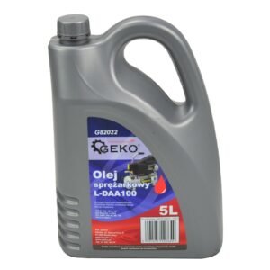 Kompresorių alyva L-DAA100, 5 l GEKO G82022