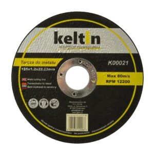 Metalo pjovimo diskas, 125 × 1,2 mm