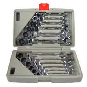 Reversinių terkšlinių raktų rinkinys 8–19 mm, 12 vnt. KELTIN K00106